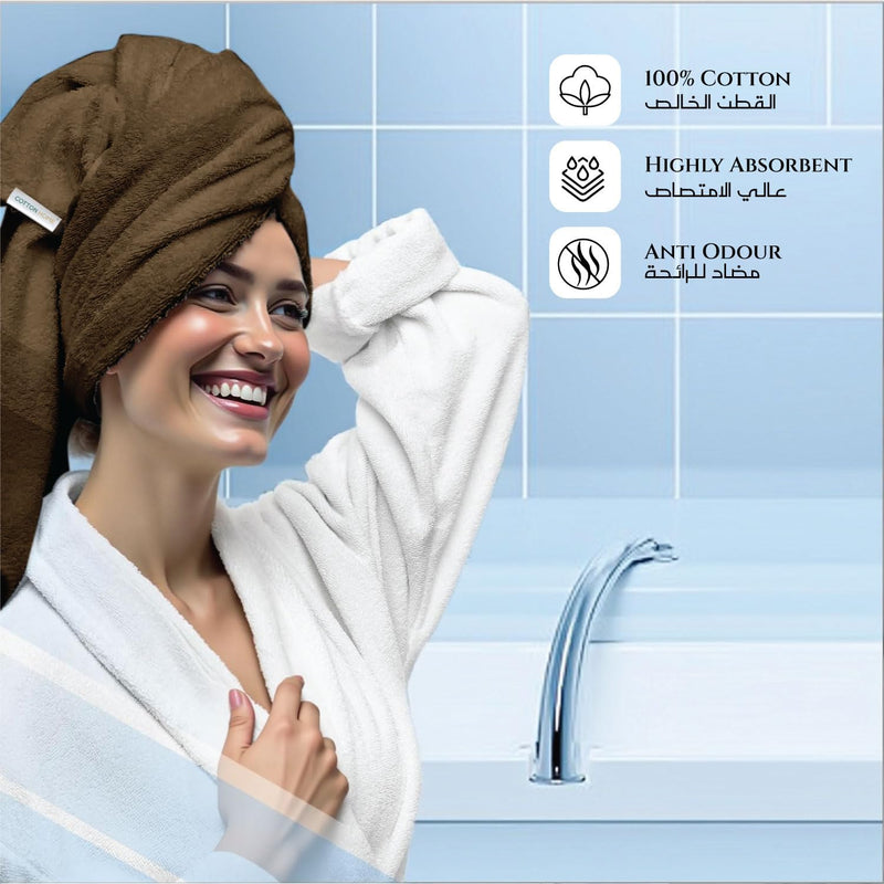 Cotton Home Rest Bath Towel- Set of 2 Sky Blue, Cotton Towel | 70x140cm / 27x55 inch, Luxury Hotel Towel Set Absorbent Durable Lightweight Washable Quick Dry Spa Quality Beach Pool Family Bath Towel.