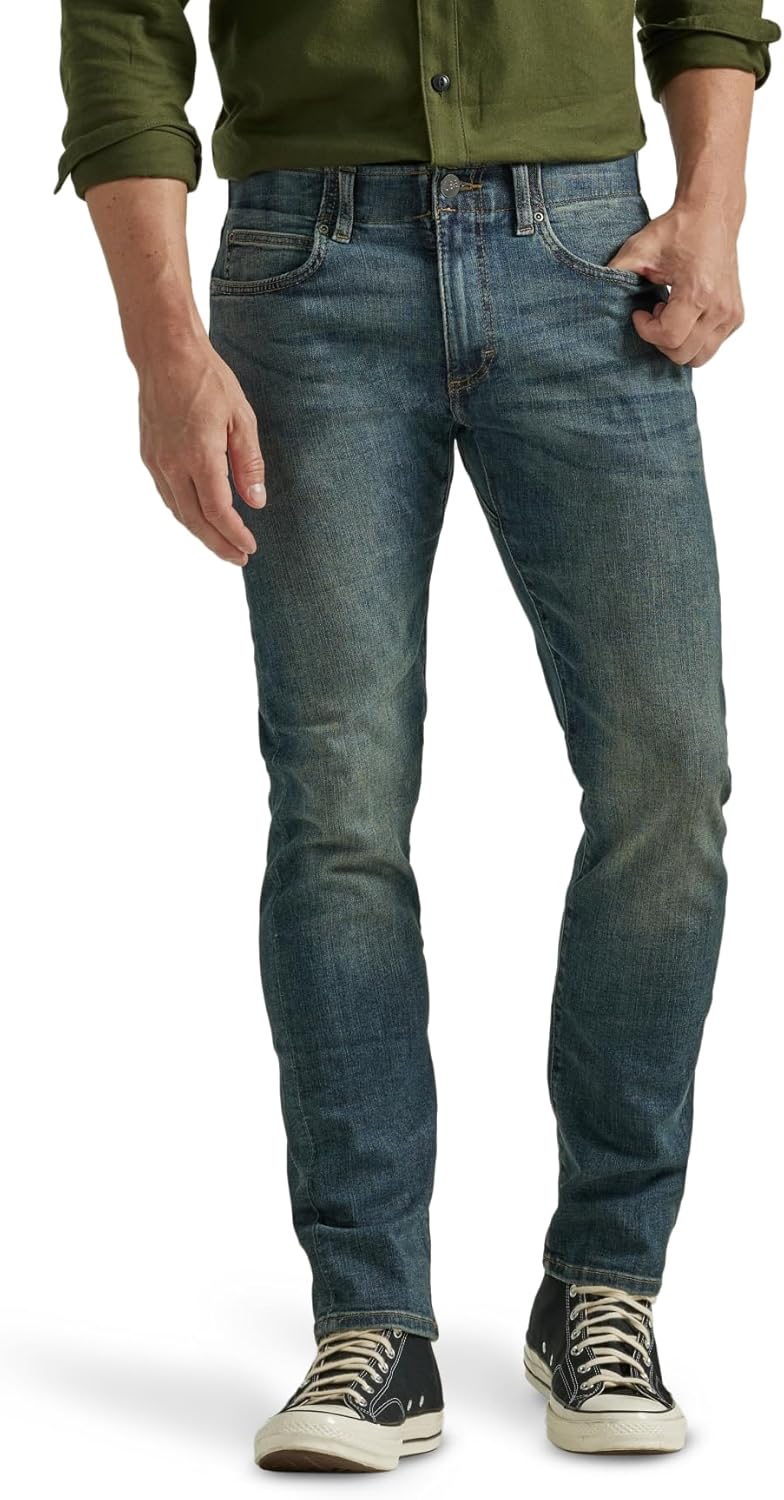 mens Modern Series Extreme Motion Slim Straight Leg Jean Jeans
