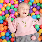 TRENDBOX 100 Colourful Ocean Ball (6 Colour) for Babies Kids Children Soft Plastic Birthday Parties Events Playground Games Pool