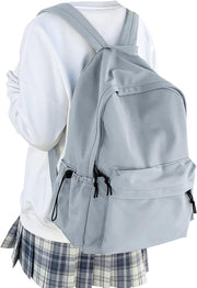 WEPOET Middle School Backpack for Teen Girls,Cute College Backpack for Women,High School Bag,Casual Travel Rucksack,Bookbag - A2-blue