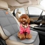 Smart elf Car Seat Protector, 2Pack Seat Protector Protects Child Seats with Thickest Padding and Non-Slip Backing Mesh Pockets for Baby and Pet, Black