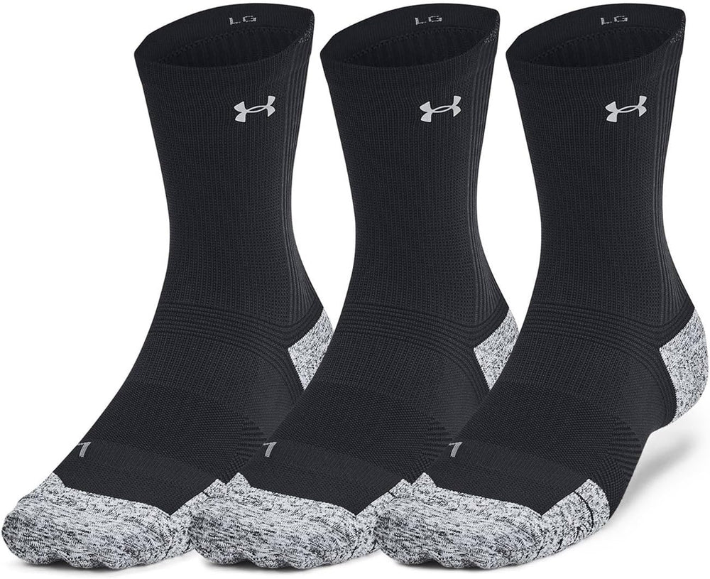 UA AD Run Cushion 3pk Crew RUNNING for unisex