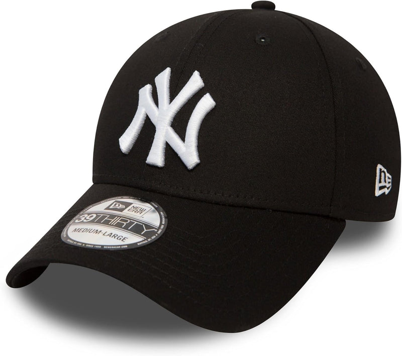 New York Yankees MLB League Essential Soft Grass 9Forty Adjustable Cap - S-M Black/White