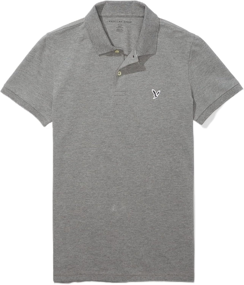 Men's Slim Flex Polo Shirt - Heather Gray