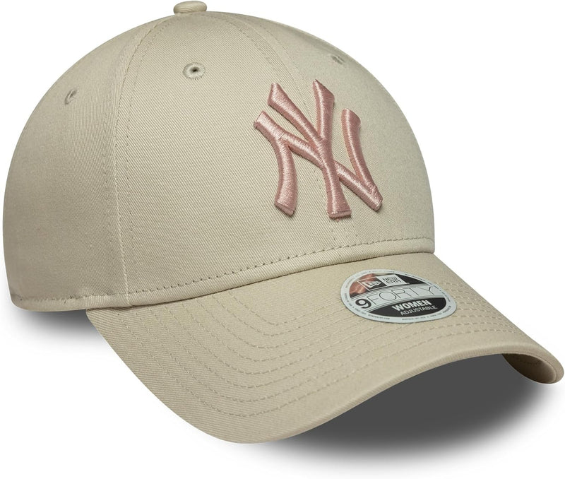 WMNS LEAGUE ESS 9FORTY NEYYAN STNPMP Womens Caps, LIGHT BEIGE, OSFM