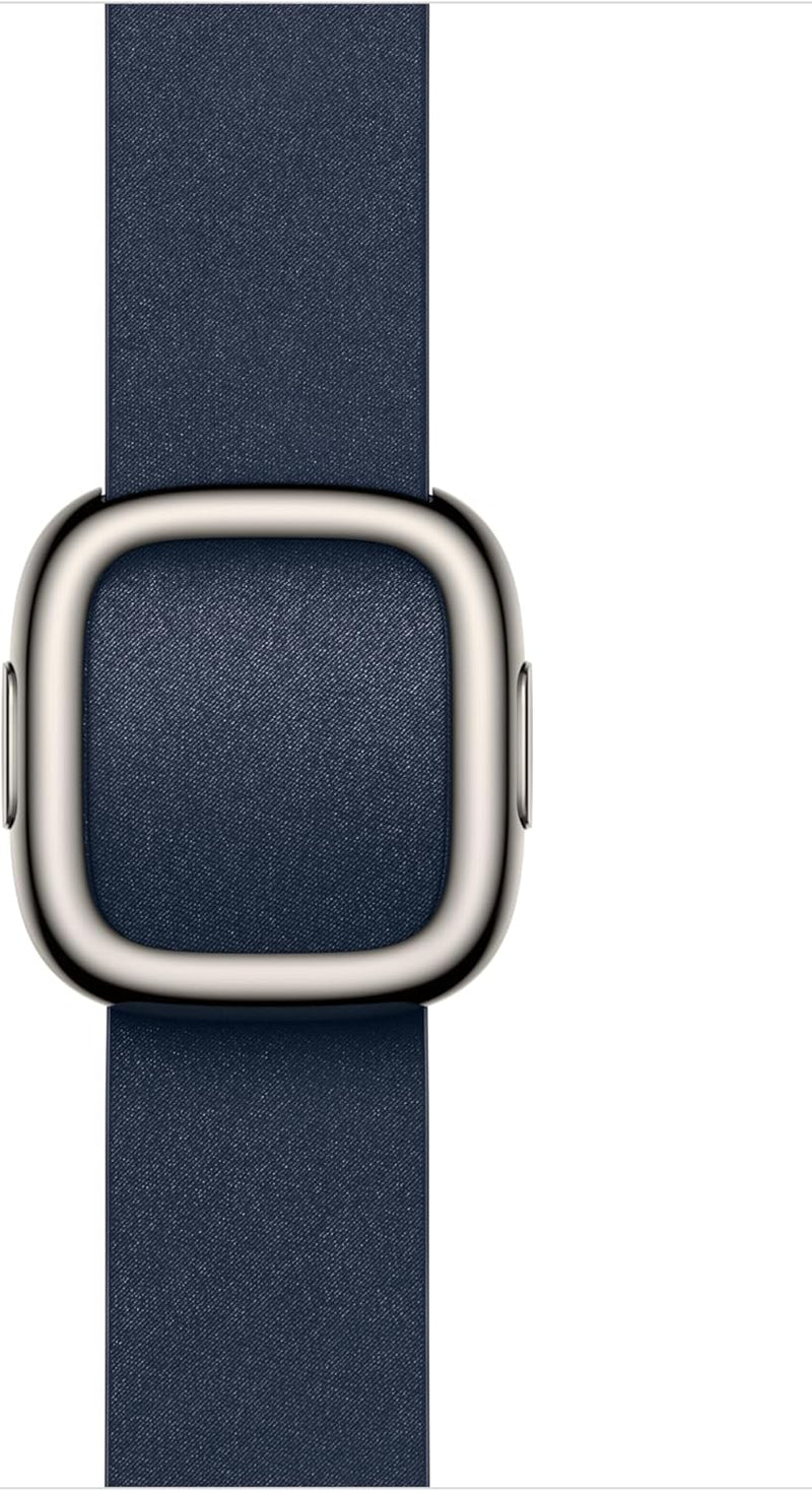Watch Band - Modern Buckle - 42mm - Caramel - Small - Deep Blue Medium - fits 145-165mm wrists