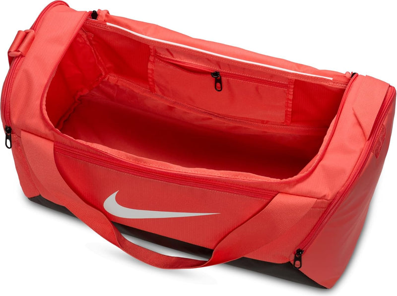 NIKE BRSLA S - 9.5 (41L) DUFFEL BAGS for UNISEX OneSize MAGICEMBERBLACK(WHITE)