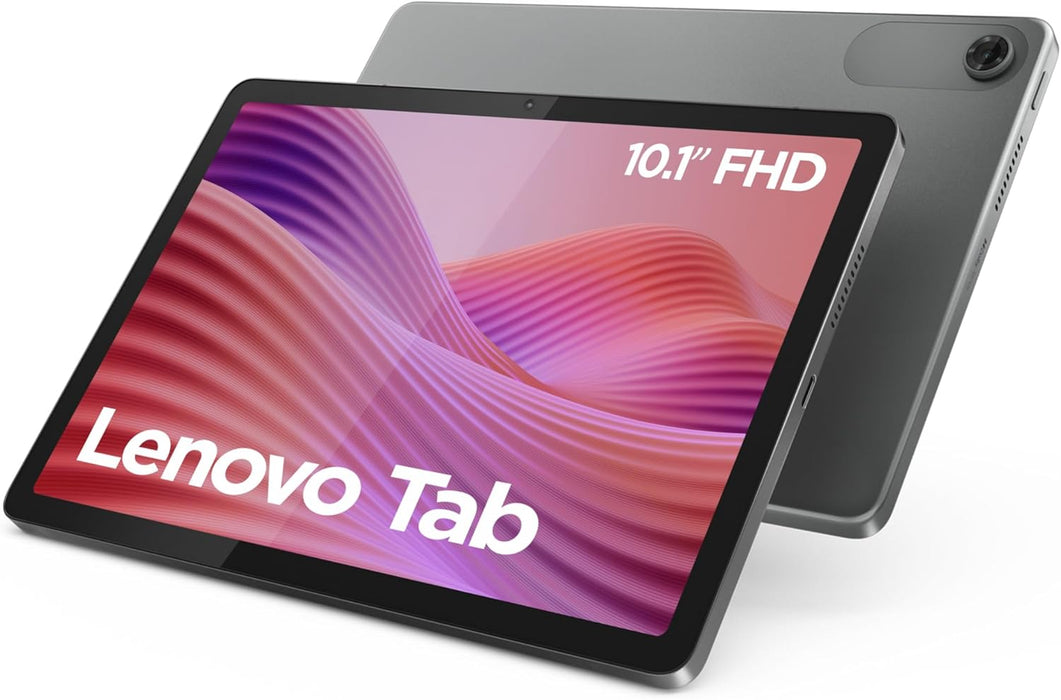 Lenovo Tab Tablet | 10.1 Inch Full HD Display | MediaTek G85 | 4GB RAM | 64GB eMMC | Android 14 | Luna Grey Tab Play Suite | Includes Kids Bumper and Pen