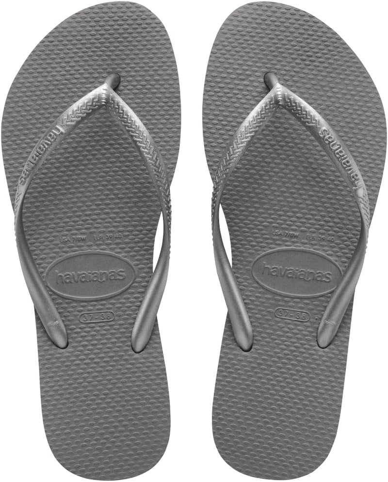 Slim, Zehentrenner Damen - Steel Grey