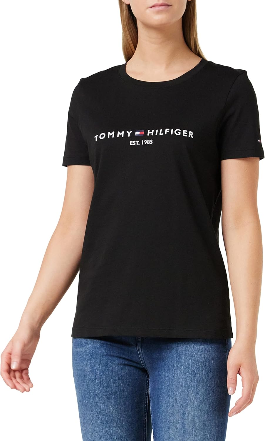 Women's Essential Crew Neck Logo T-Shirt Essential Crew Neck Logo T-Shirt (pack of 1)