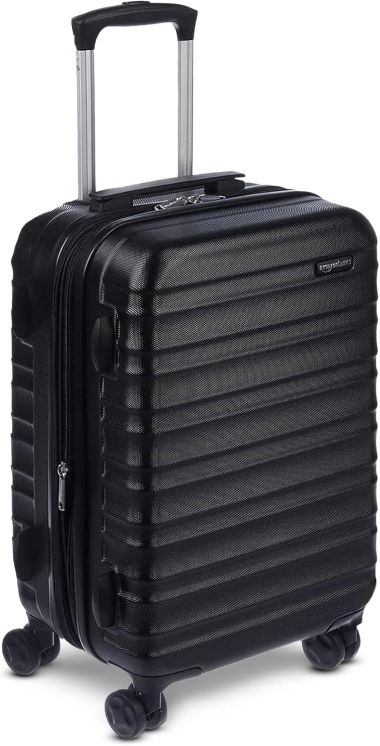 Hardside Spinner Luggage-30-Inch (78cm), Material: ABS, Navy Blue – image 1