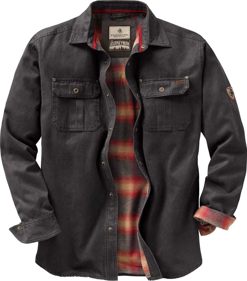Men's Journeyman Shirt Jacket Jacket - Tarmac