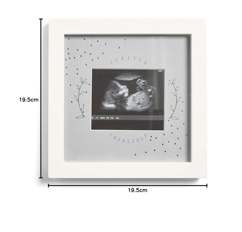 Mamas & Papas Baby Always Love You Scan Photo Frame Keepsake Gift - White