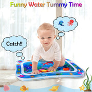 Tummy Time Water Mat Octopus Inflatable Baby Water Play Mat Sensory Toys Early Developmental Baby Toys for Newborn Girl & Boy