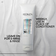 Acidic Bonding Concentrate Hair Mask Hydrating 5 Minute Liquid Mask Bond Building & Strengthening For Dry Damaged Hair 250ml