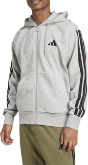 mens M 3S FL FZ HD Hoodie - Grey