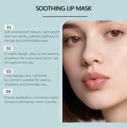 Soothing Prep Lip Mask, Cooling Peel-Off Lip Mask, Jelly tip for Hygienic & Easy Application, Daily Lip Care, K-Beauty