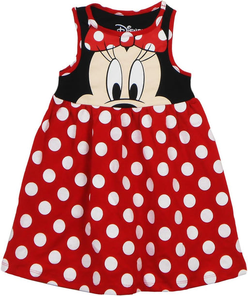 Minnie Mouse Daisy Duck Winnie The Pooh Piglet Tiger Baby Girls Toddler Fit and Flare Ultra Soft Dress