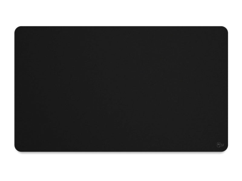 Glorious XL Extended Gaming Mouse Mat/Pad - Stealth Edition - Large, Wide (XL) Black Cloth Mousepad, Stitched Edges | 14"x24" (G-P-Stealth)