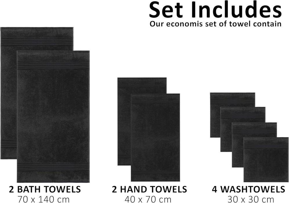 Bliss Casa - Luxury Hand Towels (40 x 70 cm) - 100% Combed Cotton, Ultra Soft and Highly Absorbent, Hotel & Spa Quality Hand Towels