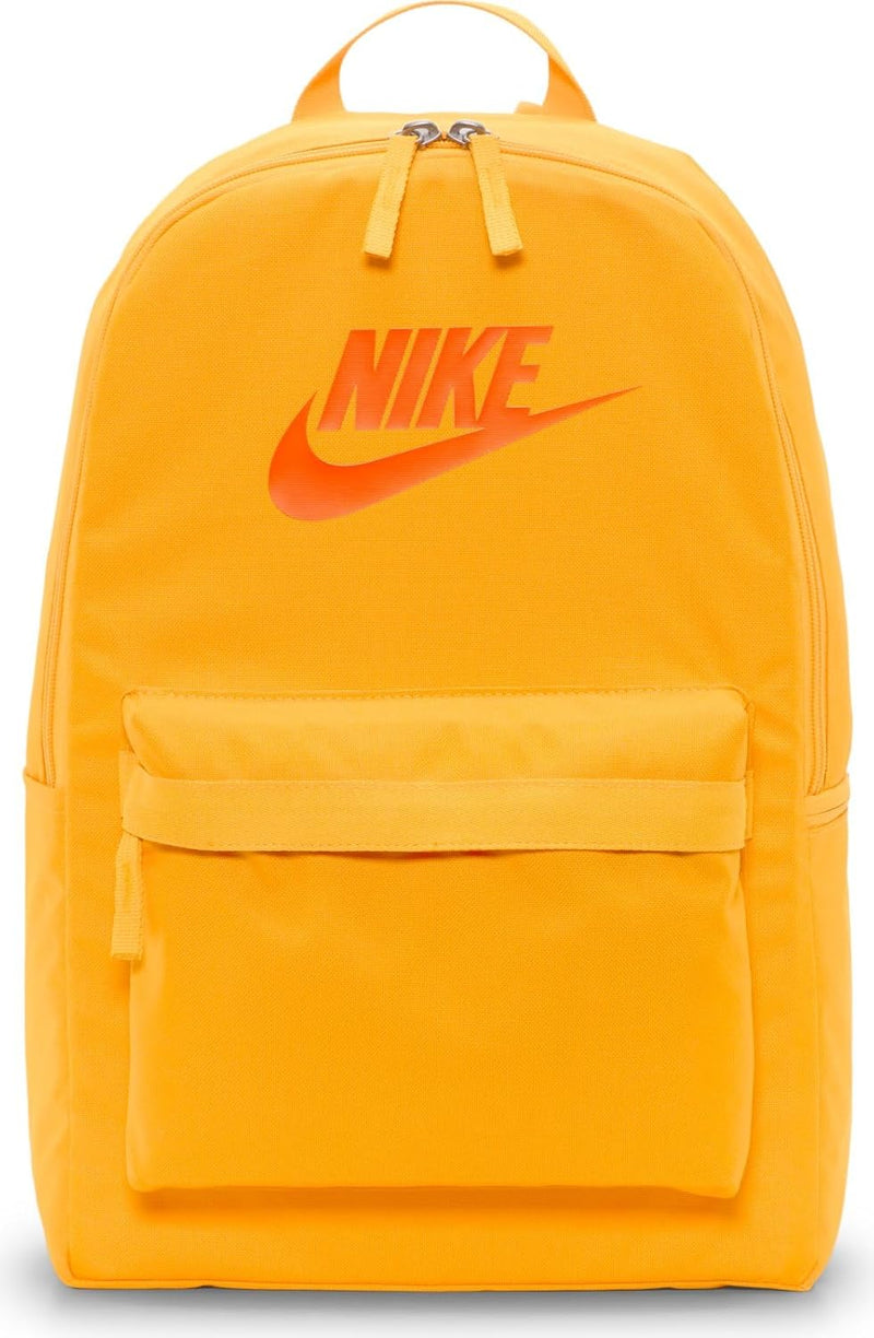 unisex-adult Nike Heritage Backpack - LASER ORANGE/LASER ORANGE/(TOTAL ORANGE)