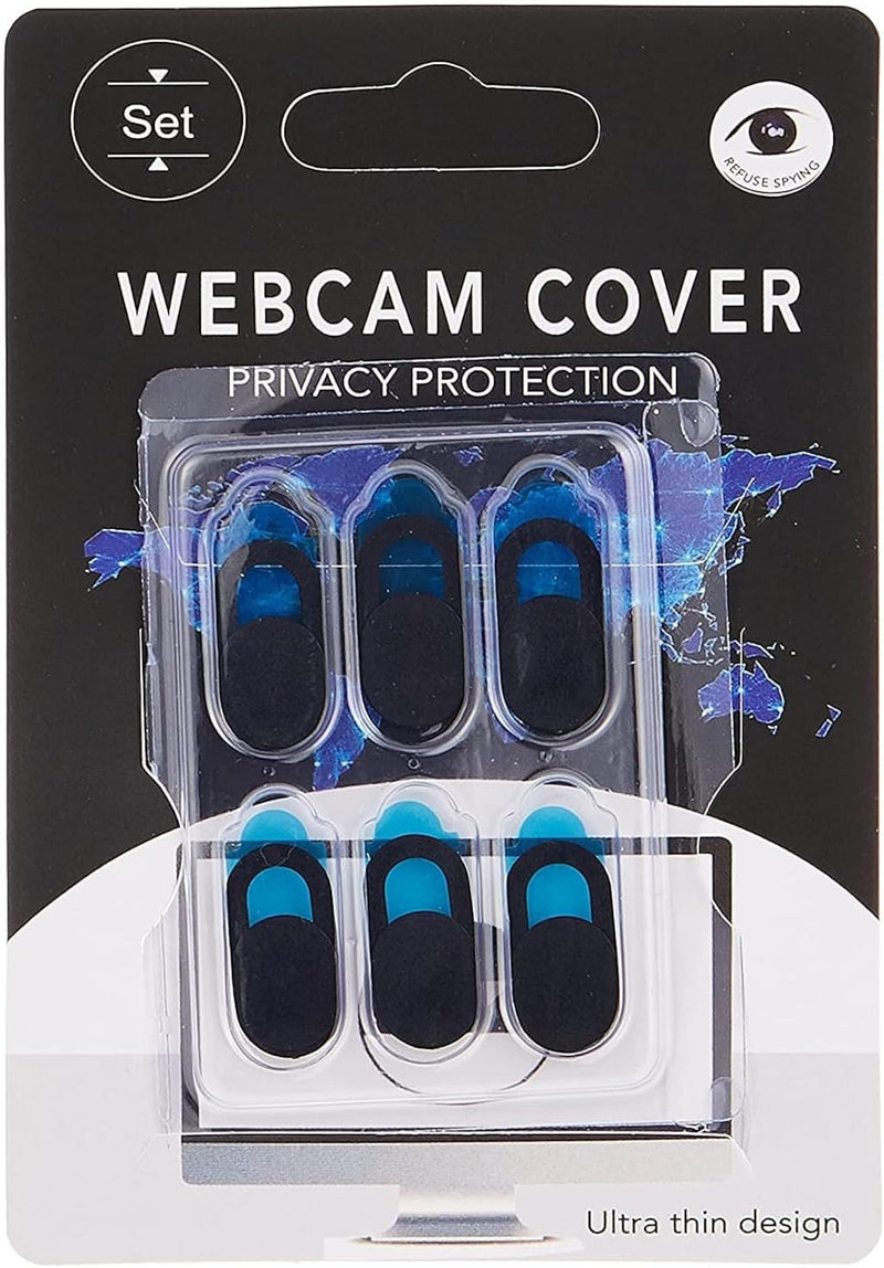 YumLock 0.03inch Web Camera Cover Slide for Laptop, Computer, Macbook Pro, Mac, PC, Surface Pro, iPhone and Android Smartphones, Protect Your Privacy and Security(3Pcs)