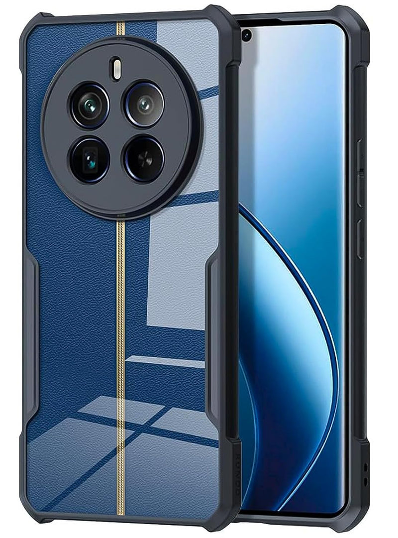 For Realme 12 Pro Plus 5G Case, 12 Pro+ Camera Lens Protection Cover, TPU Shockproof Airbags Bumper Mobile Phone Back Cover, Anti-Yellowing Slim Fit Protective Casing