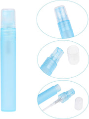 Travel Bottle Set - Refillable - TSA/Airline Approved - 12 Bottles and Jars - 3 Tools (Pipette, Funnel and Mini Spatula) - For Downsized Portions of Your Favorite Cosmetics, Lotions and Creams