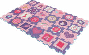 Sunta Safari Educational Baby Puzzle Mat, Soft, Non-Toxic, Eva Foam, Interlocking Tiles, Made In Malaysia, 32 X 32 Cm Per Piece, Set Of 24 Pcs