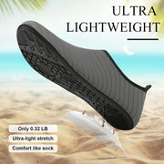 L-RUN Men Women Water Shoes Barefoot Aqua Socks Lightweight Swim Shoes for Beach Surf Pool Yoga