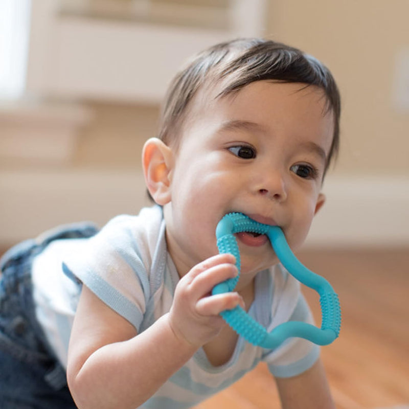 Dr. Brown's Ridgees Giraffe, Massaging Baby Teether, Designed by a Pediatric Dentist, BPA Free, 3m+