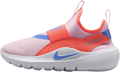 FLEX RUNNER 4 PS unisex-child Slip-On Shoes - Pink Foam/Royal Pulse-Brt Mango-White