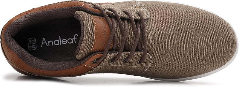 ANALEAF Mens Casual Shoes Fashion Sneakers Dress Oxfords Comfortable Shoes