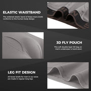 Natural Feelings Mens Boxer Shorts Soft Cotton Men Pack Breathable Mens Underwear Boxer Briefs