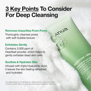 HEARTLEAF SUCCINIC MOISTURE CLEANSING FOAM 150ML