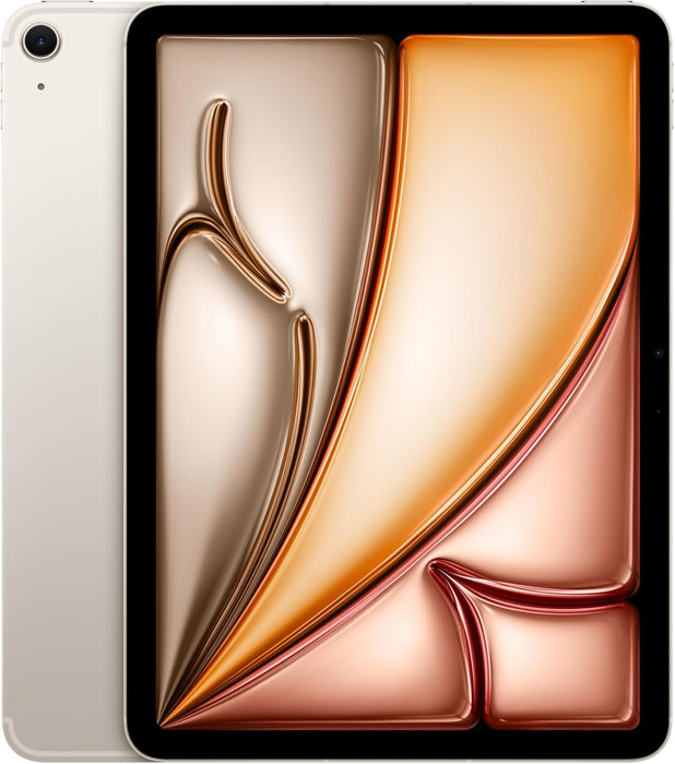 Apple iPad Air 11-inch with M3 chip Built for Apple Intelligence, Liquid Retina Display, 128GB, 12MP Front/Back Camera, Wi-Fi 6E, Touch ID, All-Day Battery Life — Space Gray