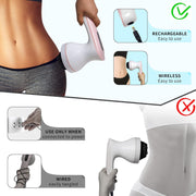 Cellulite Massager - Cordless Handheld Full Body Sculpting Machine Vibrating Heated Lymphatic Massage with 6 Modes, Valentine's Day Gift