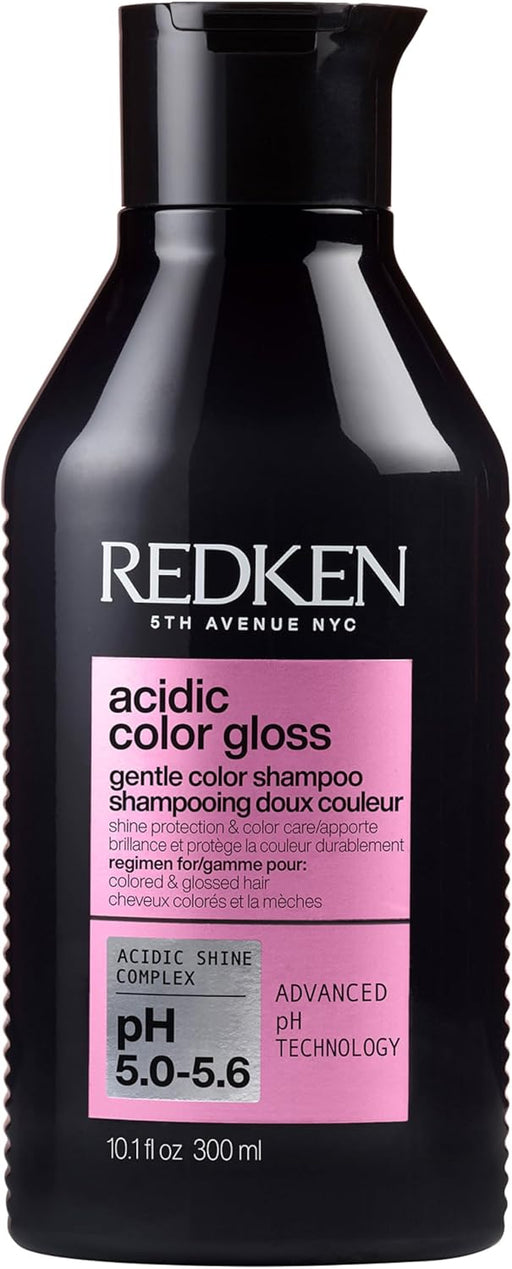 Acidic Color Gloss Sulfate-Free Shampoo Color Protection and Shine Helps Extend Color & Shine For Color-Treated Hair 300ml