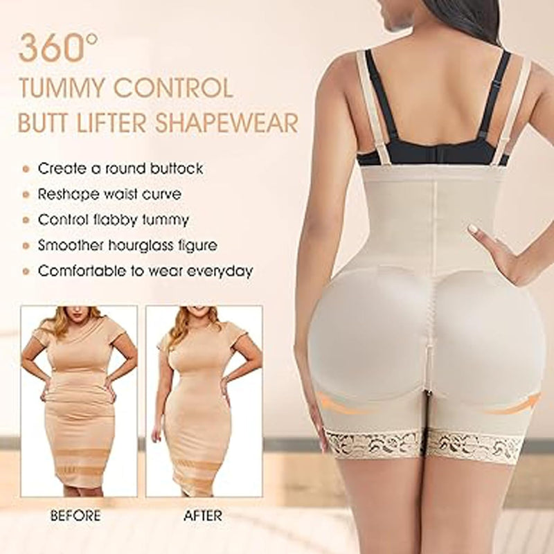 Comfy BBL Fajas Colombians Shapewear for Women Tummy Shapewear Control Body High Waist, Extra Firm Body Shaper Cincher Stomach مشد كولومبي