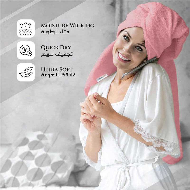 Cotton Home Rest Bath Towel- Set of 2 Sky Blue, Cotton Towel | 70x140cm / 27x55 inch, Luxury Hotel Towel Set Absorbent Durable Lightweight Washable Quick Dry Spa Quality Beach Pool Family Bath Towel.