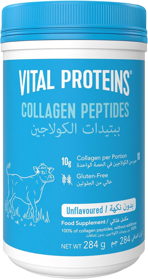 Collagen Peptides, 567 g, Unflavoured Bovine-Sourced Food Supplement Powder - 284 Grams