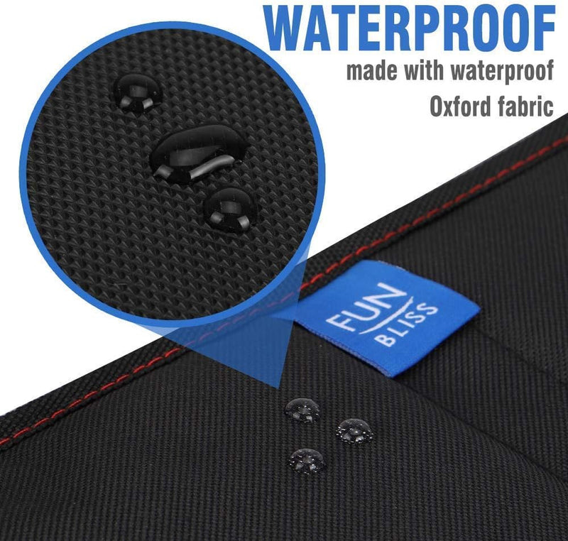 Funbliss Car Seat Protector for Baby Child Car Seats - Auto Seat Cover Mat for Under Carseat with Thickest.