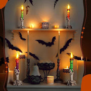 Halloween Decorations, 3PCS Halloween Candle Lights, Hand Shape Flameless Candle, Party Decorative Props Hand Light