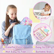 Unicorn Pencil Case,Cute Stationary Set for Girls,3D EVA School Large Capacity Pencil Pen Pouch for Kids,Stationery Set School Supplies,Back to School Gifts for Kids,Pink