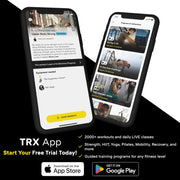 TRX ALL-IN-ONE Suspension Training: Bodyweight Resistance System | Full Body Workouts for Home, Travel, and Outdoors | Build Muscle, Burn Fat, Improve Cardio | Free Workouts Included