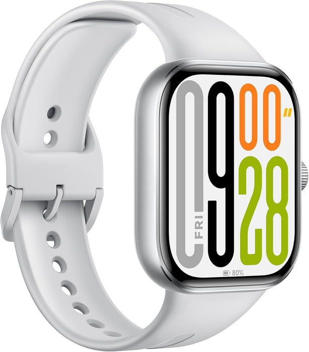 Xiaomi Redmi Watch 5 Active Matte Silver|Smartwatch| 2.0" LCD display, Long battery life, Bluetooth calling, Noise reduction, Health tracking, 5ATM waterproof, 18 days battery life