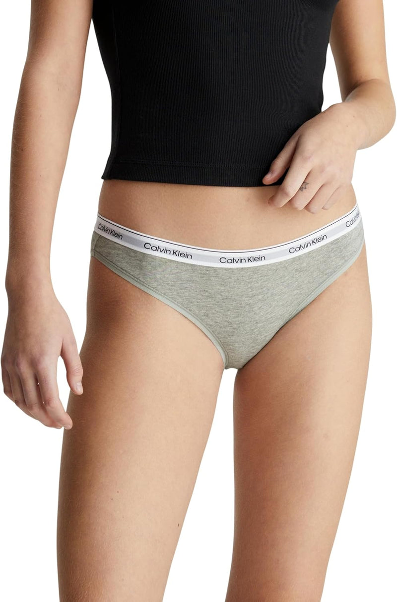 Women Bikini 000qd5044e Briefs (swimming trunks) (pack of 1) - Grey (heather grey)