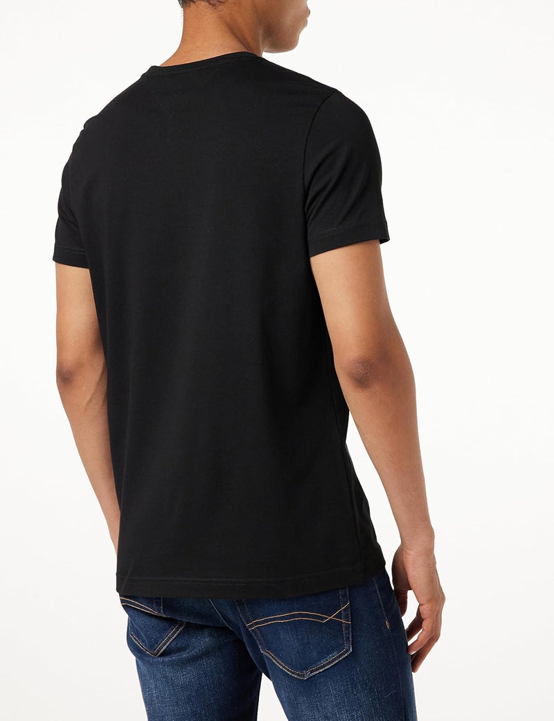 Tommy Hilfiger Men's Core Stretch Slim C-neck Tee Mw0mw27539 Short Sleeve T-Shirts (pack of 1)