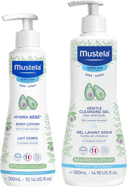 Baby Gentle Cleansing Gel - Baby Hair & Body Wash - with Natural Avocado fortified with Vitamin B5 - Biodegradable Formula & Tear-Free -500ml - 1 Count (Pack of 1)