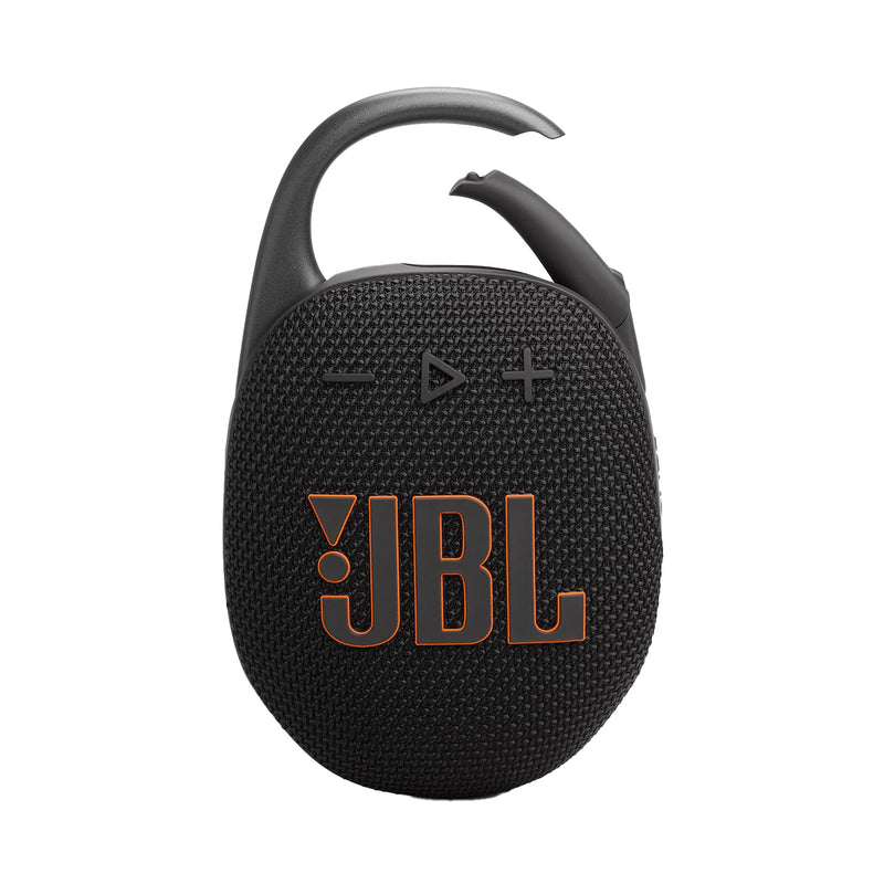 JBL Clip 5 Waterproof Bluetooth Speaker – Ultra-Portable, 12H Playtime, AURACAST (Multi-Speaker Connectivity), JBLCLIP5BLK, Black